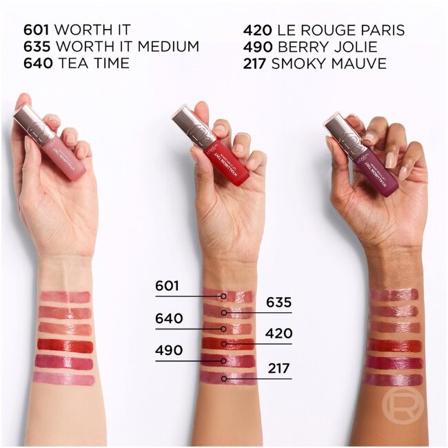 Тинт для губ L'Oréal Paris Hyaluron Lip Stain Serum Smokey Mauve 5 мл Тинт для губ L'Oréal Paris Hyaluron Lip Stain Serum Smokey Mauve 5 мл