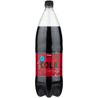 Безалкогольный напиток Coop Cola без сахара 1,5 л