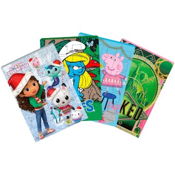 Рождественский адвент-календарь Bip Pink License Mix 75 гр