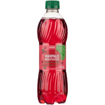 Концентрат клюквы и черной смородины Coop 500 мл Концентрат клюквы и черной смородины Coop 500 мл