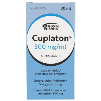 Капли от метеоризма куплатон для новорожденных CUPLATON 300 мг / мл настойка 30 мл CUPLATON