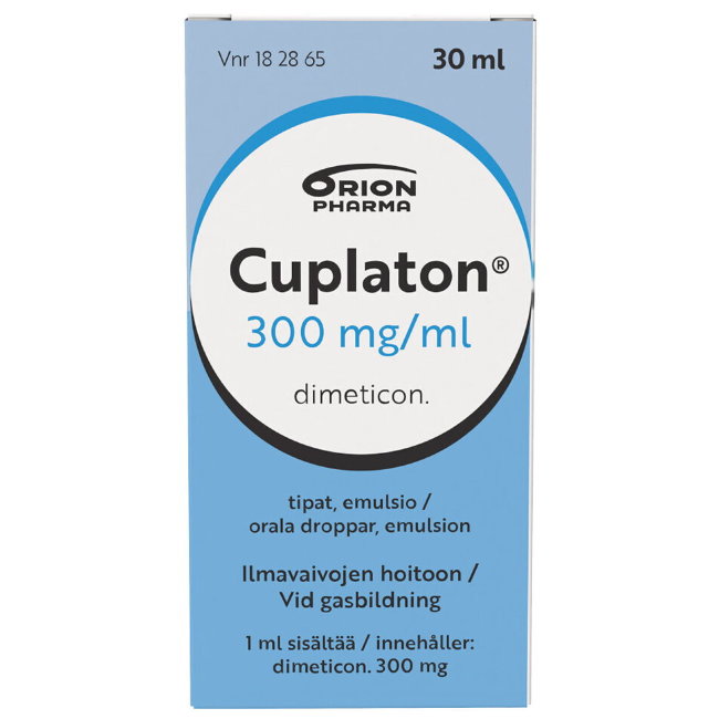 Капли от метеоризма куплатон для новорожденных CUPLATON 300 мг / мл настойка 30 мл CUPLATON