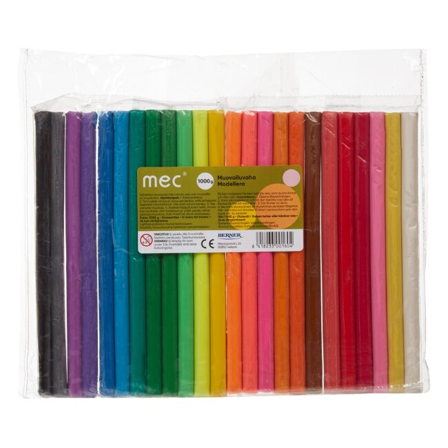 Набор пластилина M.E.C 24 шт 1 кг