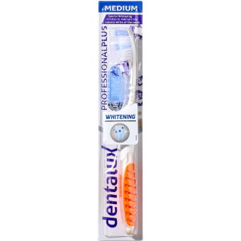 Зубная щетка Dentalux Performance Whitening с колпачком Зубная щетка Dentalux Performance Whitening с колпачком