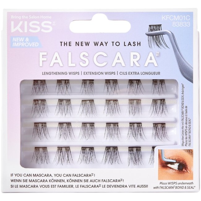 Ресницы Kiss Falscara Wisp Multi 01 24 шт