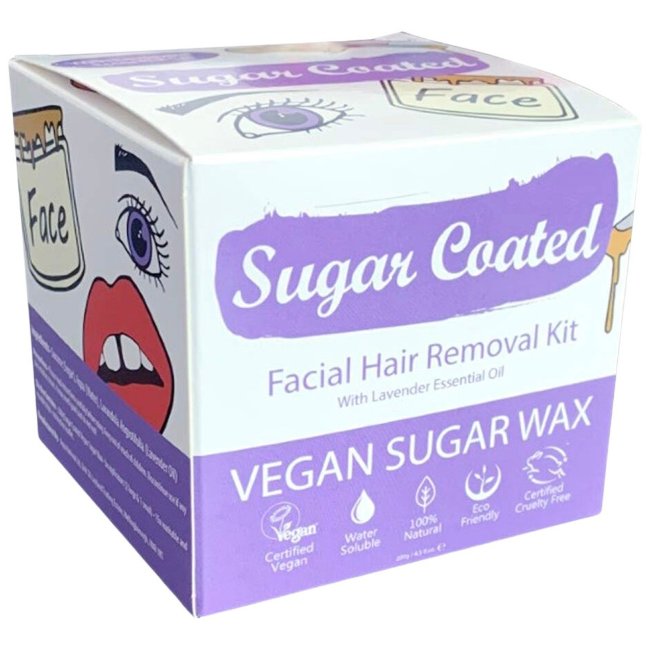 Набор для домашней сахарной эпиляции лица Sugar Coated