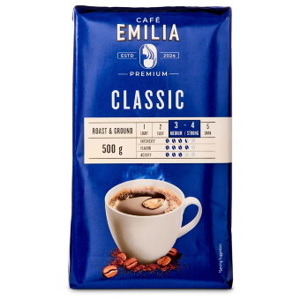 Молотый кофе Emilia Premium Classic 500 гр