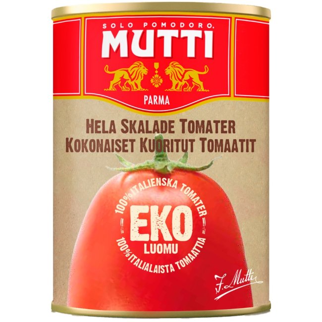 Томаты очищенные Mutti Luomu 400 гр