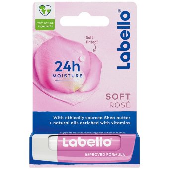 Бальзам для губ Labello (роза) 4,8 гр Бальзам для губ Labello (роза) 4,8 гр