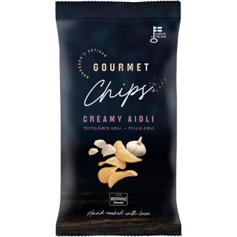 Чипсы Gourmet Creamy Alioli 115 гр Чипсы Gourmet Creamy Alioli 115 гр