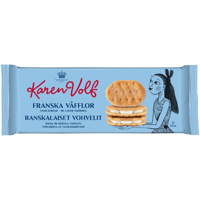 Песочное печенье Karen Volf французские вафли 160 гр