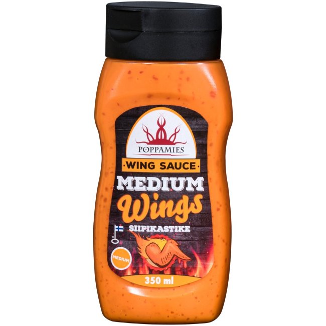 Соус для крыльев Poppamies medium 340 гр