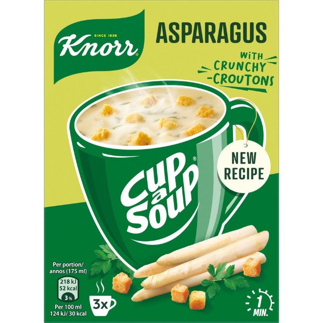 Суп из спаржи Knorr Cup a Soup (уп 3 шт) 36 гр
