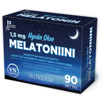 Мелатонин для сна Via Naturale Hyvn Olon 1,5mg 90 табл