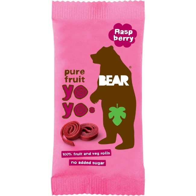 Фруктовая пастила Bear с малиной 20 гр