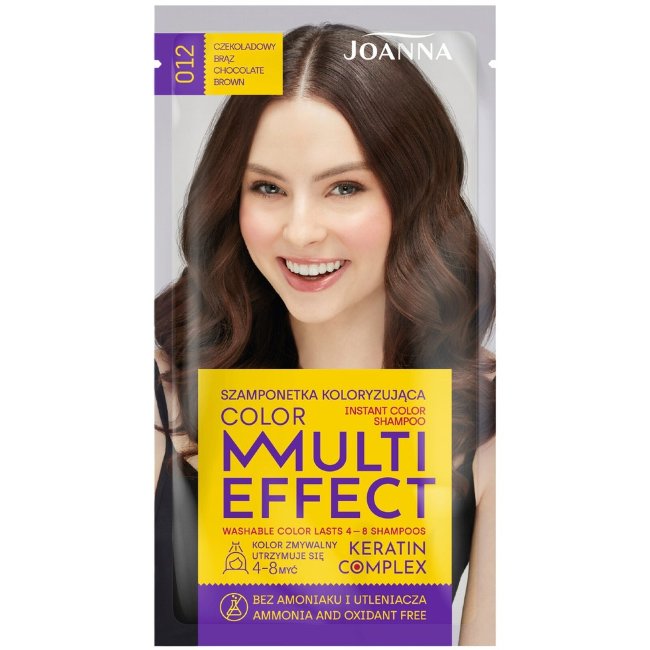 Шампунь оттеночный Joanna Multi Effect Chocolat Brown 012