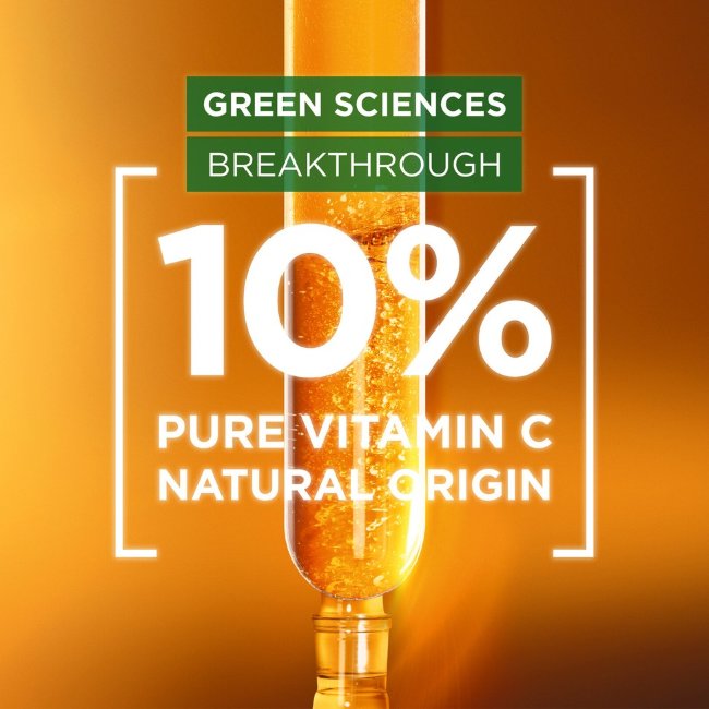 Ночной серум для сияния кожи Garnier SkinActive с витамином C Glow Boost 10% 30 мл
