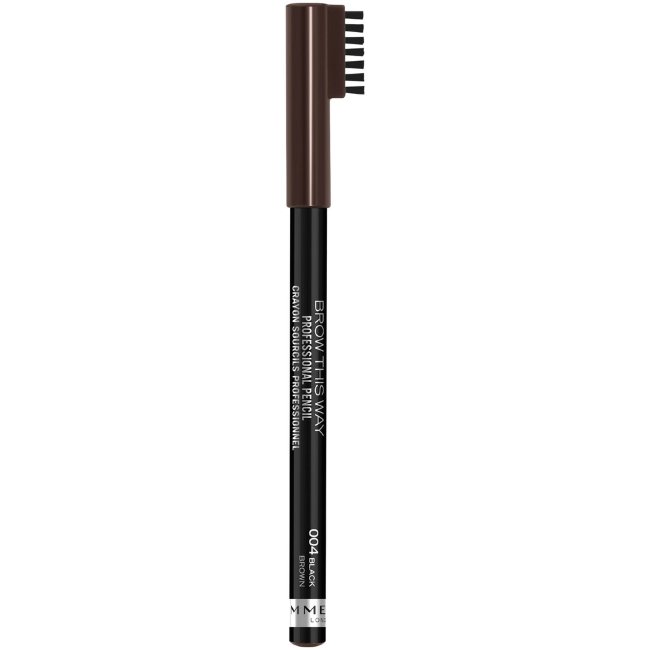 Профессиональный карандаш для бровей Rimmel 1,4 г черный 004