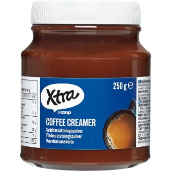 Сухие сливки для кофе Xtra 250 гр ( пластиковая упаковка )
