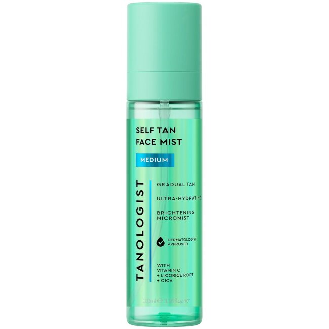 Спрей для лица с эффектом автозагара Tanologist Self Tan Face Mist Medium 100 мл