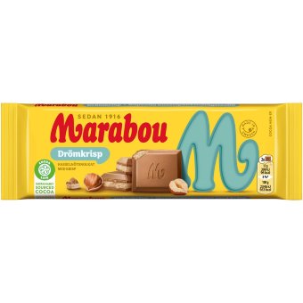 Шоколадная плитка Marabou Drömkrisp 100 гр Шоколадная плитка Marabou Drömkrisp 100 гр
