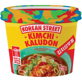 Лапша Korean Street Kaludon Kimchi 215 гр