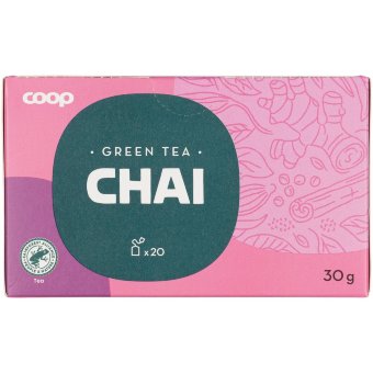 Зеленый чай Chai Coop 30 гр (уп 20 шт)