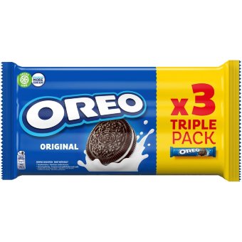 Печенье с начинкой Oreo Original (уп 3 шт) 462 гр Печенье с начинкой Oreo Original (уп 3 шт) 462 гр