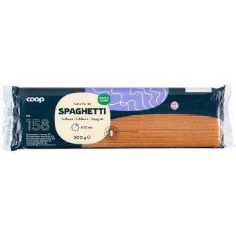 Макароны цельнозерновые Coop спагетти (паста) 500 гр Макароны цельнозерновые Coop спагетти (паста) 500 гр