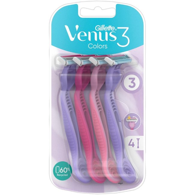 Бритвенные станки Gillette 4 шт Simply Venus 3 Plus