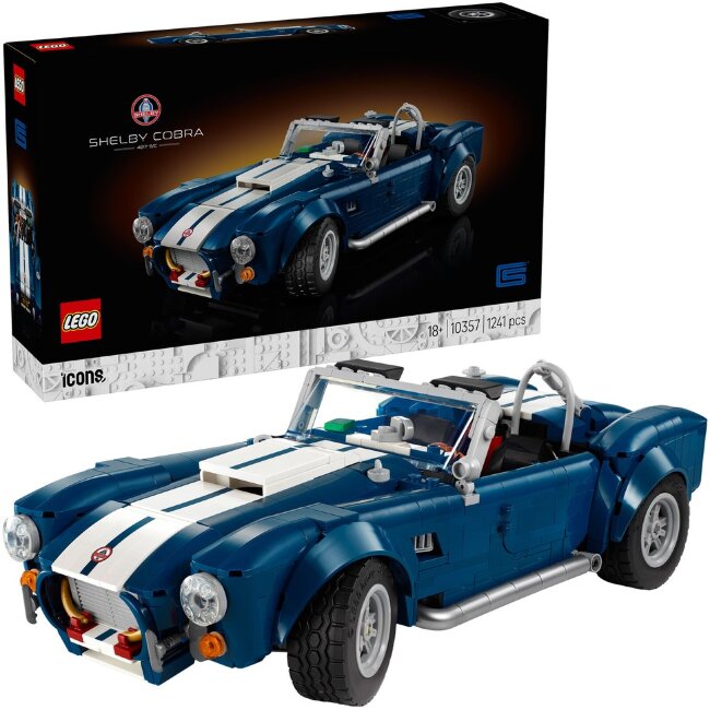 Конструктор LEGO® Icons Shelby Cobra 427 S/C 10357 Конструктор LEGO® Icons Shelby Cobra 427 S/C 10357