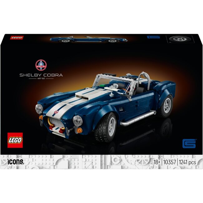 Конструктор LEGO® Icons Shelby Cobra 427 S/C 10357 Конструктор LEGO® Icons Shelby Cobra 427 S/C 10357