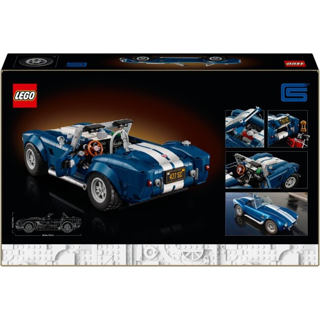 Конструктор LEGO® Icons Shelby Cobra 427 S/C 10357 Конструктор LEGO® Icons Shelby Cobra 427 S/C 10357