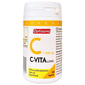Витамин C 500 мг Optisana C-vita Long 90 таб