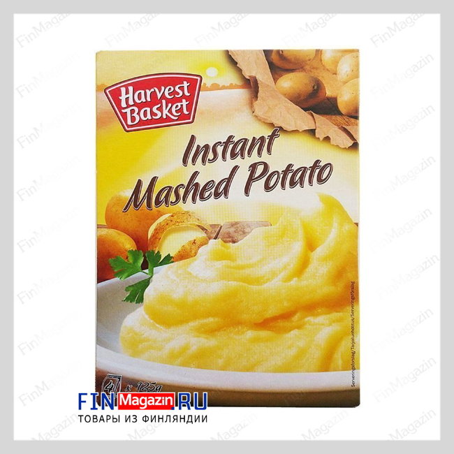 Картофельное пюре быстрого приготовления HARVET BASKET 500 гр