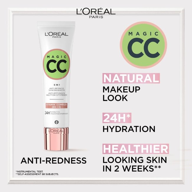 CC-крем L'Oréal Paris C'est Magic Anti-redness Skin Enhancer 30 мл CC-крем L'Oréal Paris C'est Magic Anti-redness Skin Enhancer 30 мл