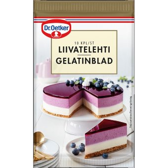 Желатин листовой Dr Oetker Gelatinblad 10 шт