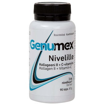 Коллаген с витамином С для суставов Genumex 90 капс