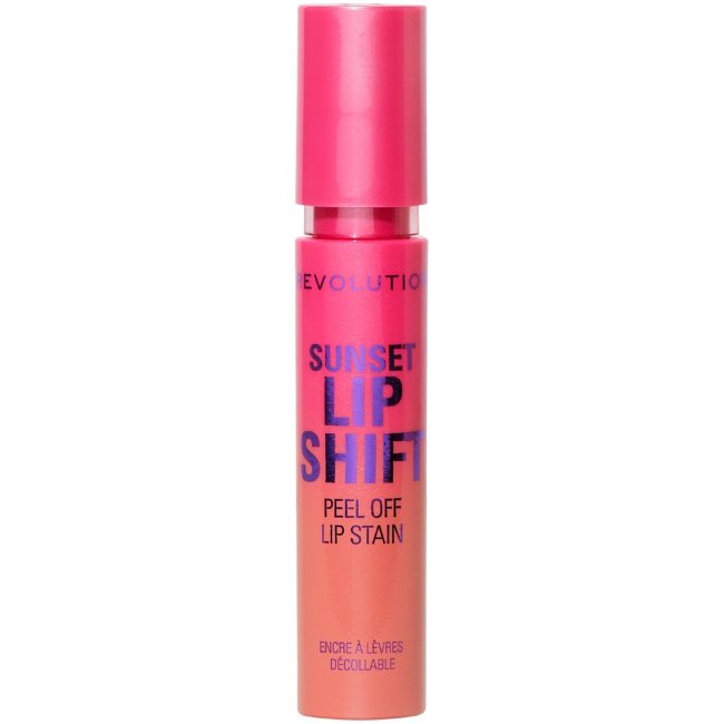 Легкий отшелушивающий и ухаживающий бальзам для губ Makeup Revolution Sunset Lip Shift 4 гр sunset pink