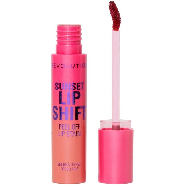 Легкий отшелушивающий и ухаживающий бальзам для губ Makeup Revolution Sunset Lip Shift 4 гр sunset pink