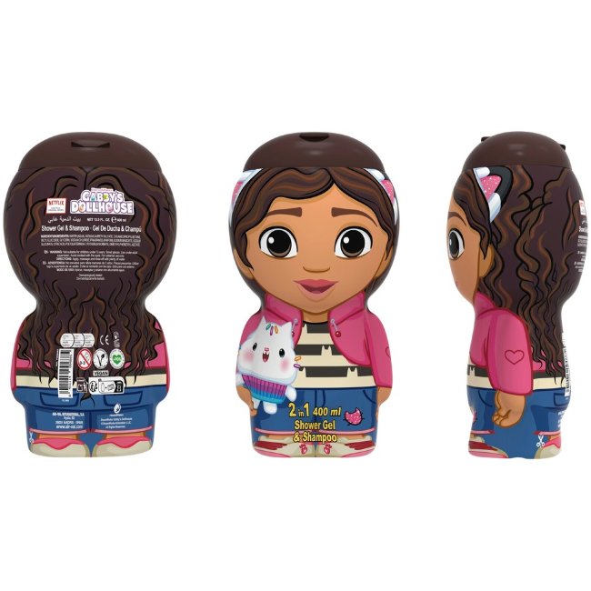 Гель для душа и шампунь Air-Val Gabby´s для детей 400 мл Гель для душа и шампунь Air-Val Gabby´s для детей 400 мл