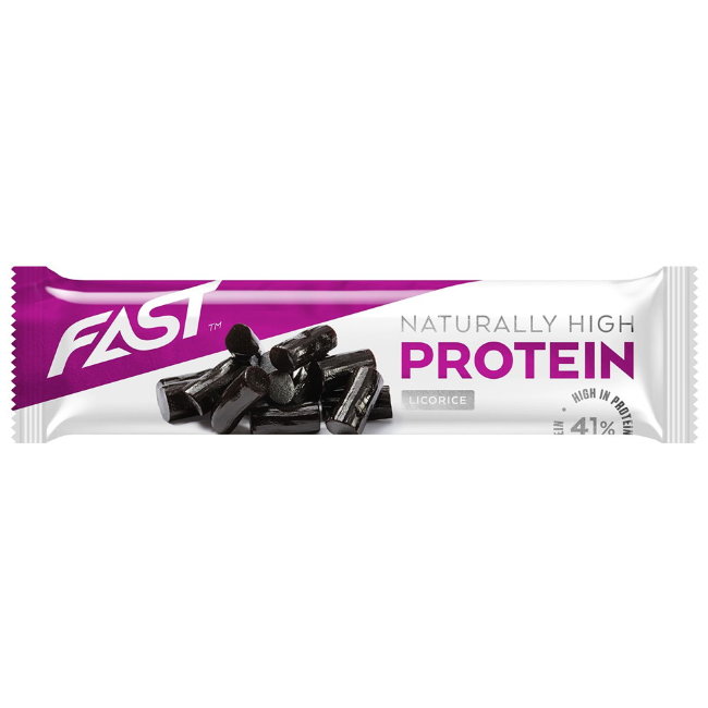 Протеиновый батончик FAST (молочный шоколад с лакрицей) 35 гр