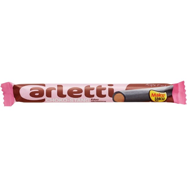 Лакричный батончик Carletti с какао начинкой 50 гр