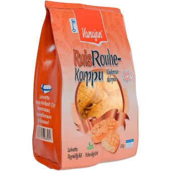 Ржаные хрустящие сухари Vanajan 300 гр