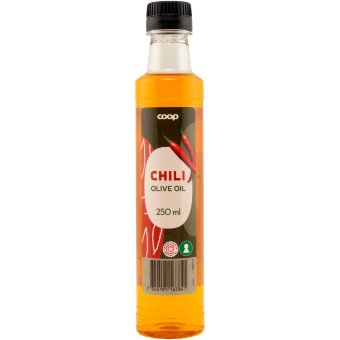 Оливковое масло с острым перцем Coop 250 мл Оливковое масло с острым перцем Coop 250 мл