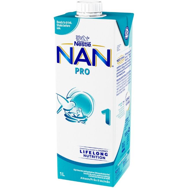 Сухая молочная смесь Nestlé NAN PRO 1 1000 мл