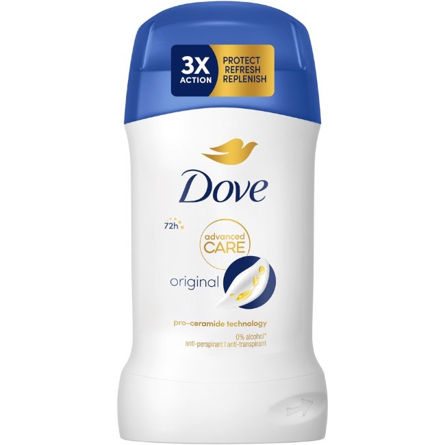Антиперспирант-стик Dove 72h Advanced Care Original с технологией pro-ceramide 50 мл