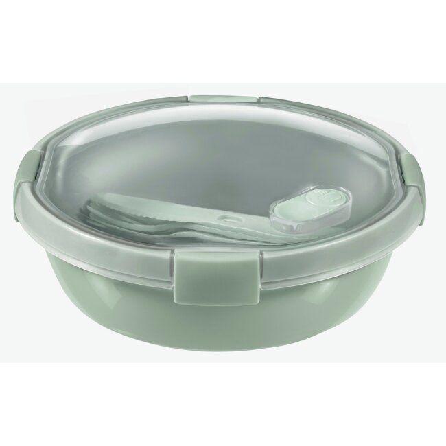Микроволновый контейнер Curver Eco lunch kit round 1,0 л светло-зеленый Микроволновый контейнер Curver Eco lunch kit round 1,0 л светло-зеленый