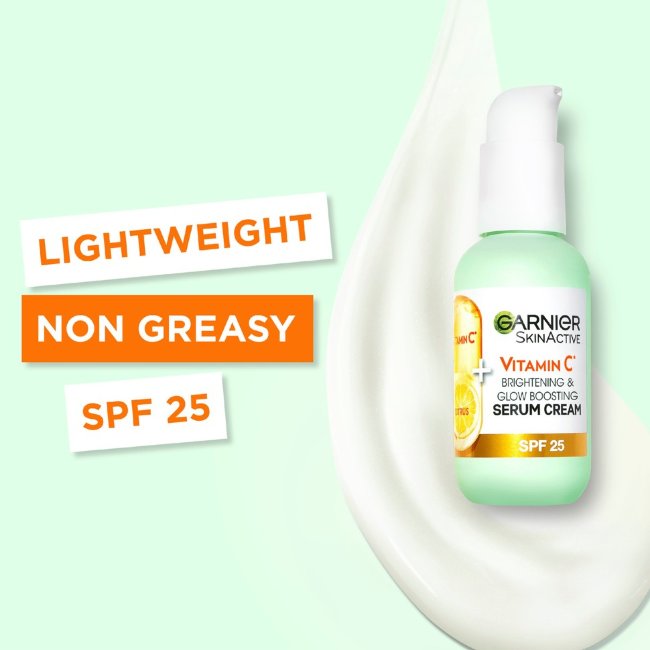Дневной крем Garnier SkinActive Vitamin C* для тусклой кожи 50 мл