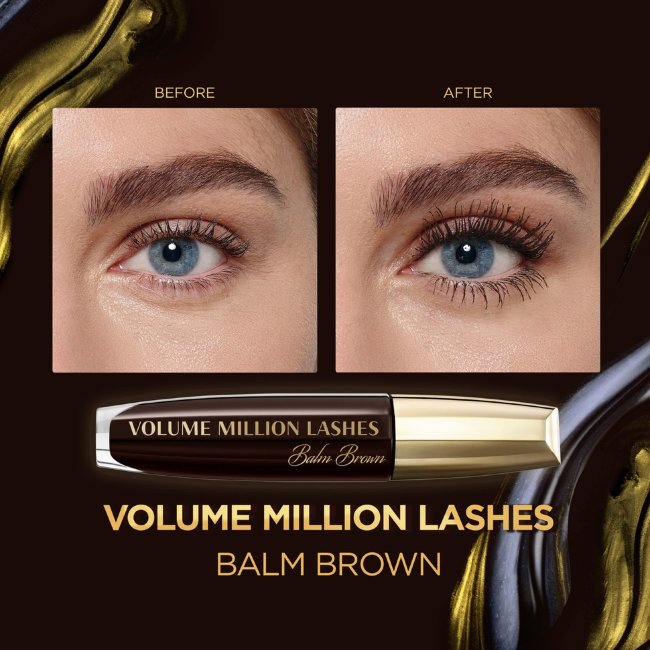 Тушь для ресниц L'Oréal Paris Volume Million Lashes Balm Brown 8,9 мл